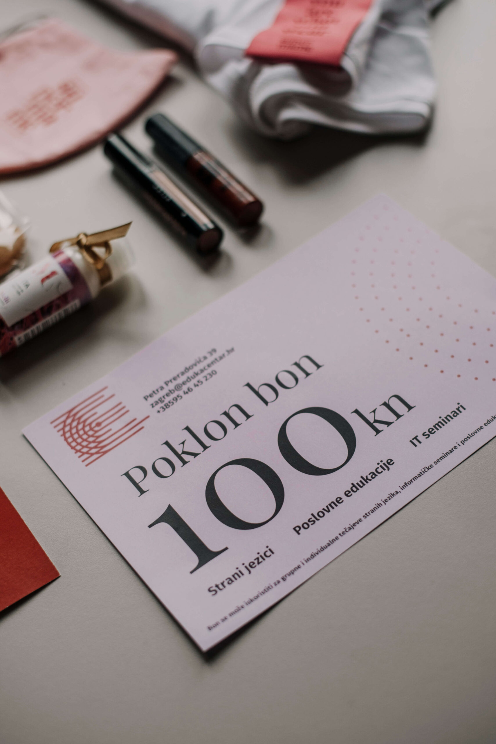 poklon bon u iznosu od 100 kuna, supermame box, edukacentar